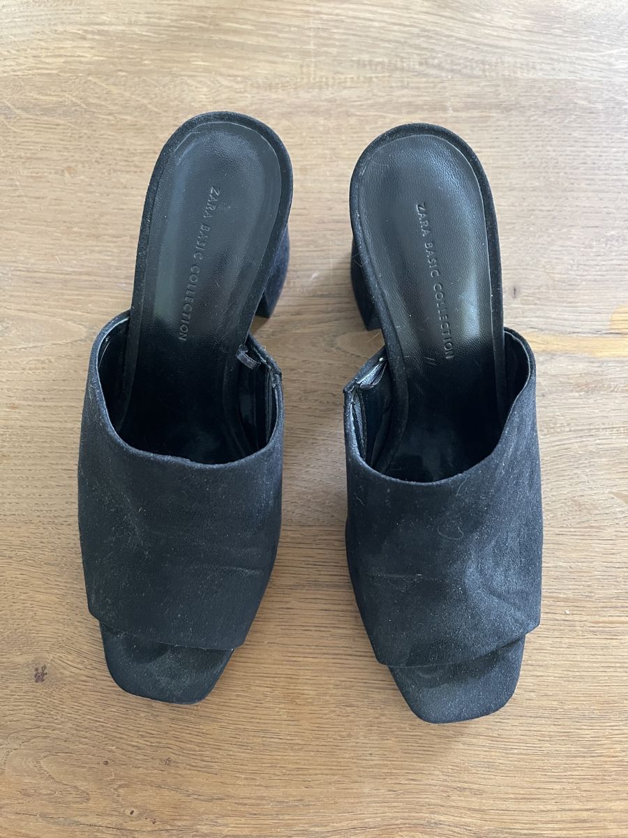 Zara Scarpe da donna: Zara Mules, Schwarz, Grösse 36 - wie neu! – Nuovo (secondo la descrizione) da Zürich venduto da Xeranon0 2