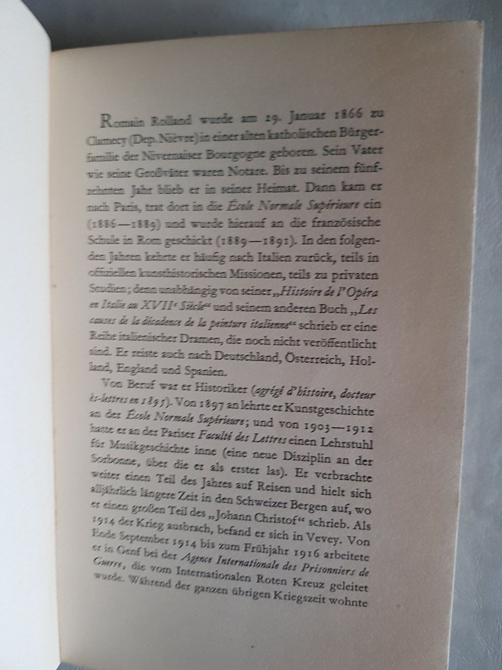 Libri: Der Romain Rolland Almanach - 1926 – Usato da Walterswil BE venduto da Lonitti 8