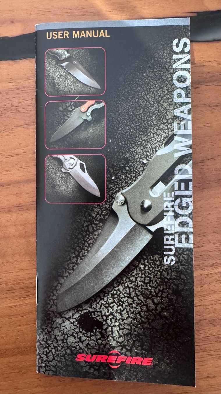 Coltelli tascabile: SureFire Knife EW-08 – Nuovo e nell'imballaggio originale da Uhwiesen venduto da Thom 5