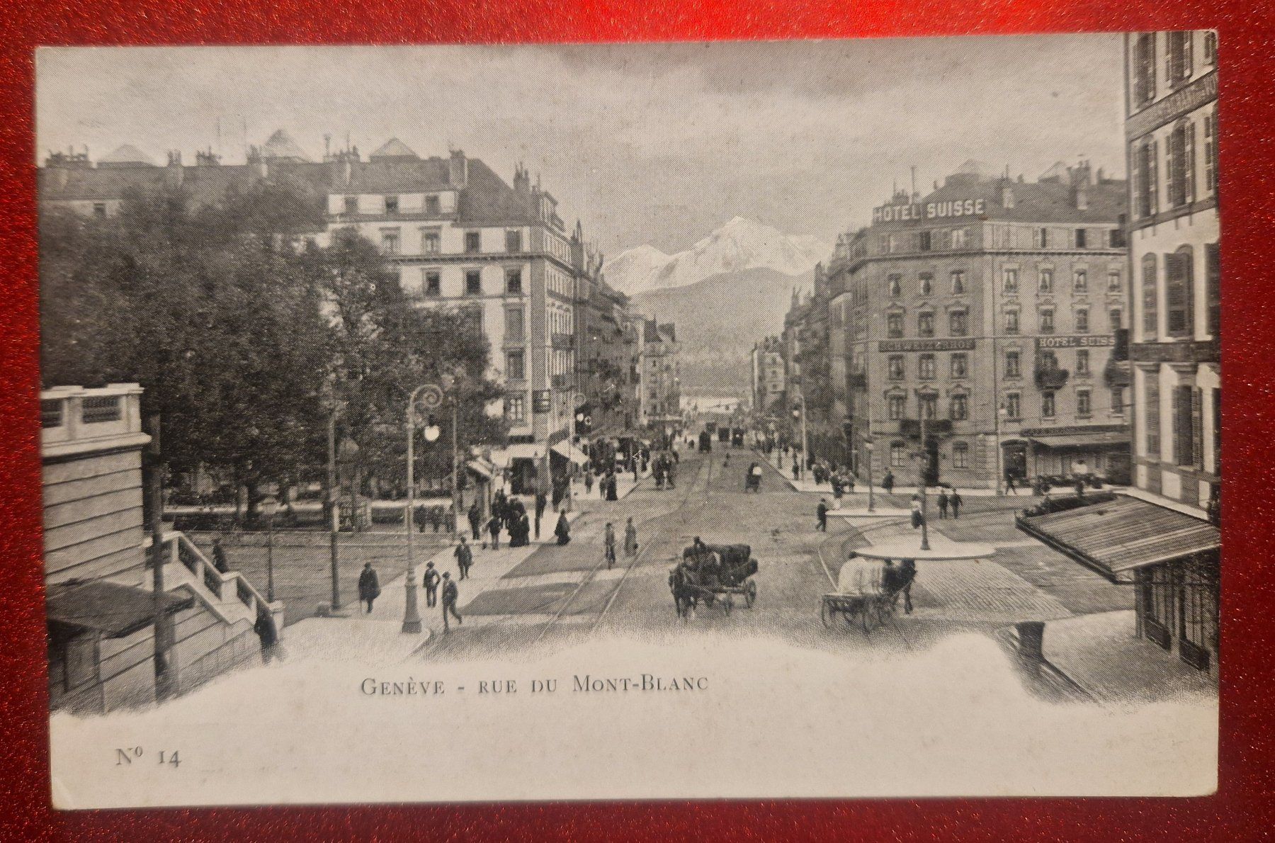 Ansichtskarten: Genève, Rue du Mont-Blanc top – Neu (gemäss Beschreibung) aus Melchnau von Arthurius