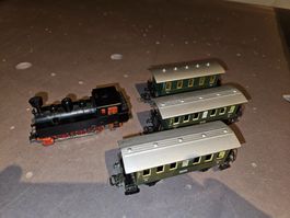 Märklin  kleiner Zug  mit Dampflok ohne OVP