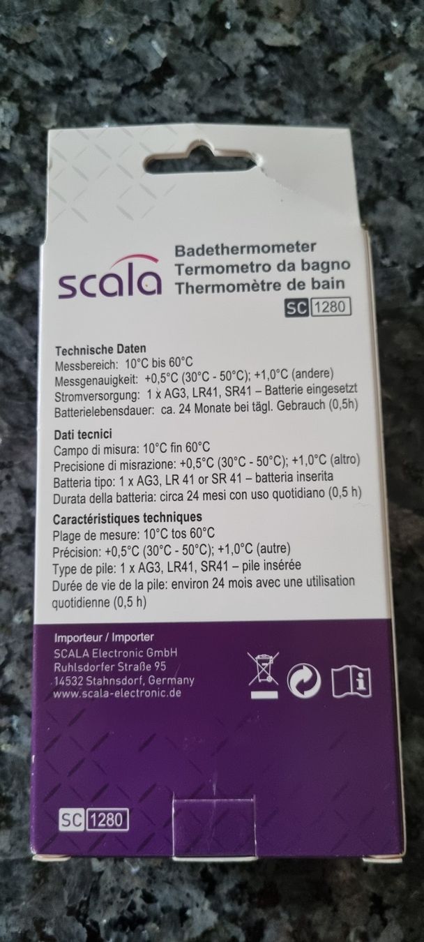 Sonstiges für Haushalt & Wohnen: Neues Frosch Badethermometer Scala SC1280 - Sommerhit! – Neu (gemäss Beschreibung) aus egliswil von Maggy6 1