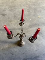 Edler antiker Tischleuchter / Kandelaber 3-flammig