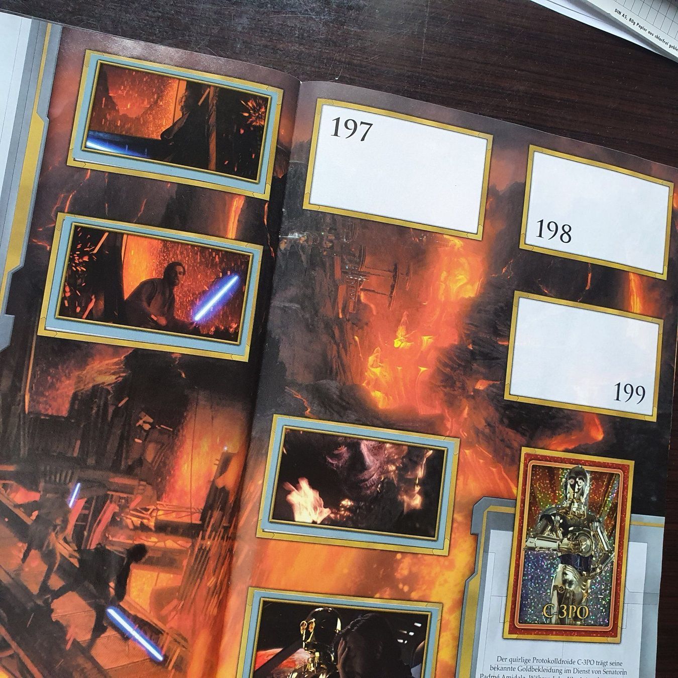 Star Wars Sammelbilder & Trading cards: Star Wars Rache der Sith panini Heft Comic – Gebraucht aus Zürich von haitimarasa 1