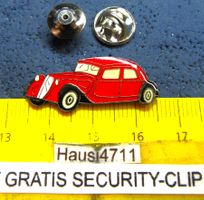 CITROEN TRACSTION AVANT AUTO PIN GLASIERT mit SECURITY-CLIP