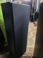 Standlautsprecher schwarz, Paar, guter Zustand gebraucht