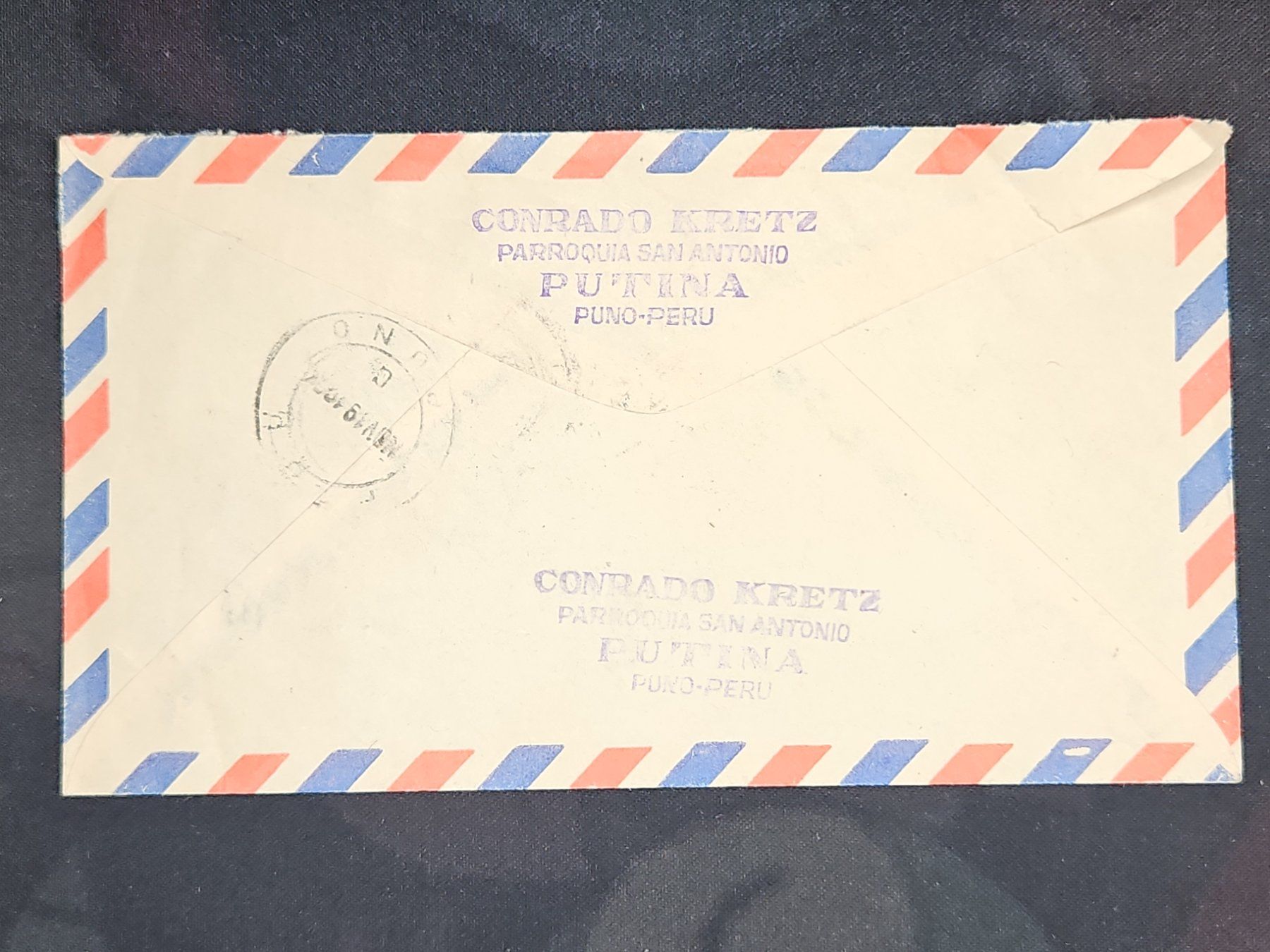 Tutti i francobolli: CL25 Enveloppe + Timbre Peru 19xx – Usato da Cousset venduto da Patrick_Collections 1