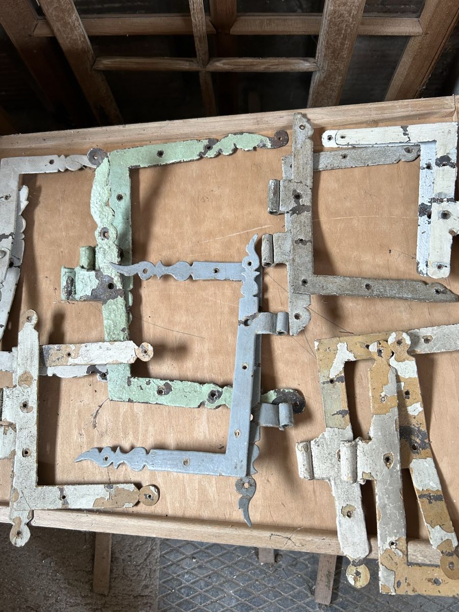 Ferramenta: Beschläge Set Eisen Antik  6 paar  – Usato da Gwatt (Thun) venduto da ate_6ng8