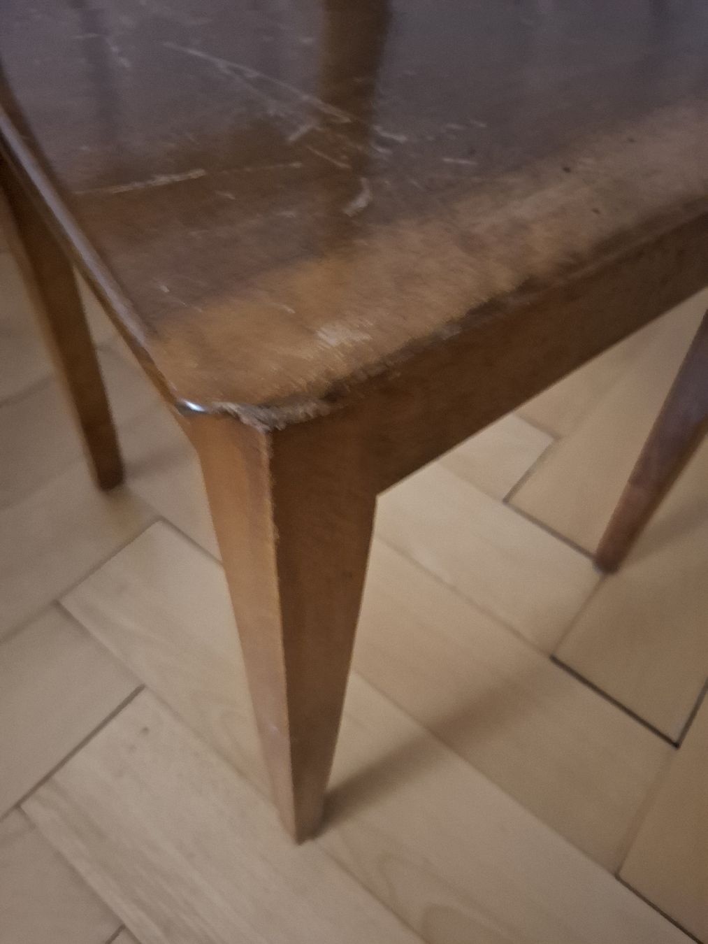 Stühle: Antiker Biedermeier Holzstuhl – Gebraucht aus Stäfa von UH82 2