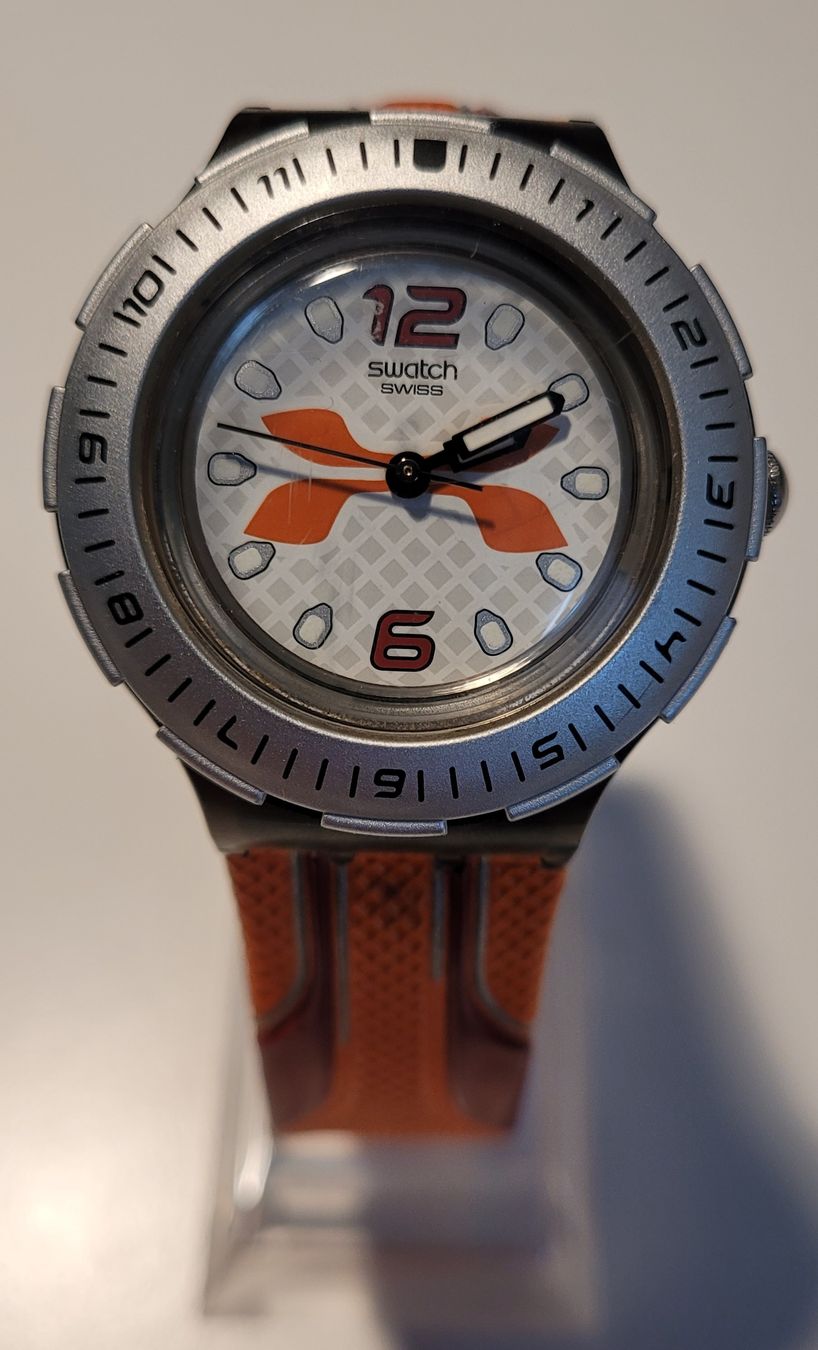 Swatch Orologi: Swatch Scuba 200 Access ORANGE – Usato da Rüschlikon venduto da Dave830 2
