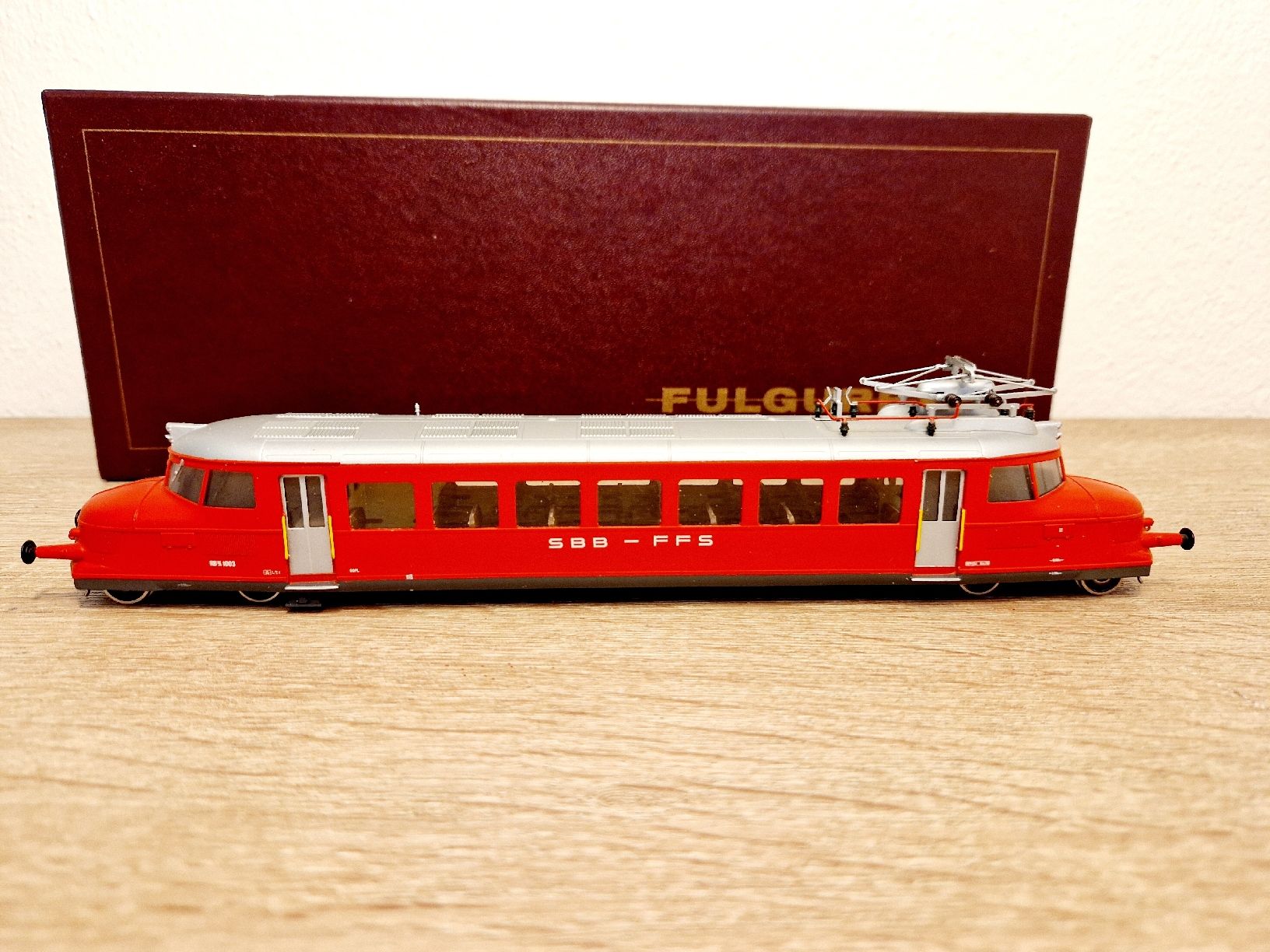 Fulgurex Ref 1003 Autoral SBB RB 2/4 Flèche Rouge – Modèle De Collection En Très Bon état, Boîte D'origine