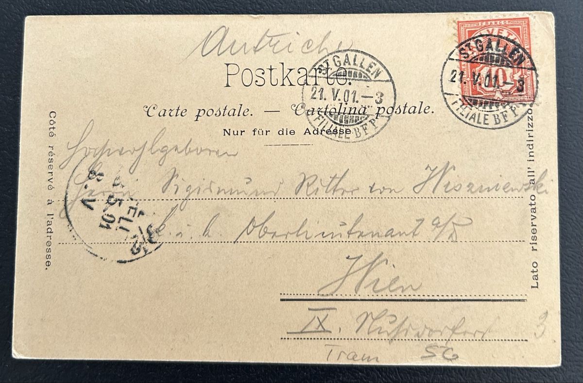 Cartes postales: St.Gallen Hechtplatz  – D'occasion à Horw par Tellbub 1