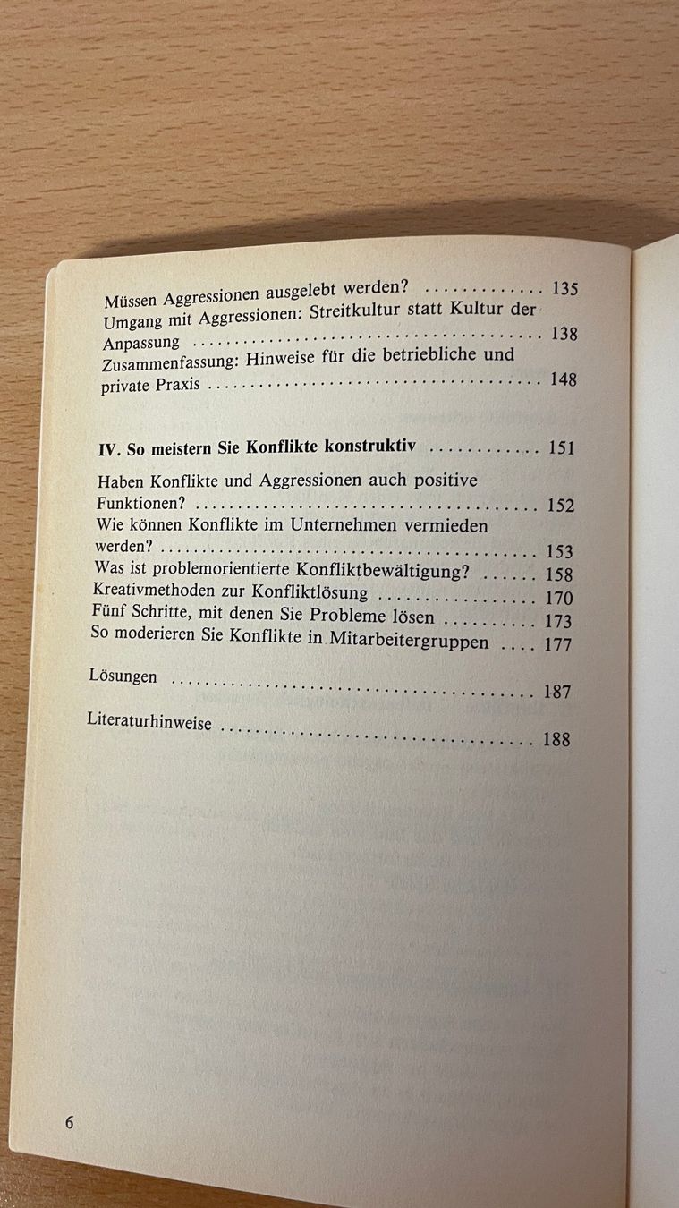 Libri: Konflikte und Aggressionen im Betrieb – Usato da Glattfelden venduto da cybermaxx 3