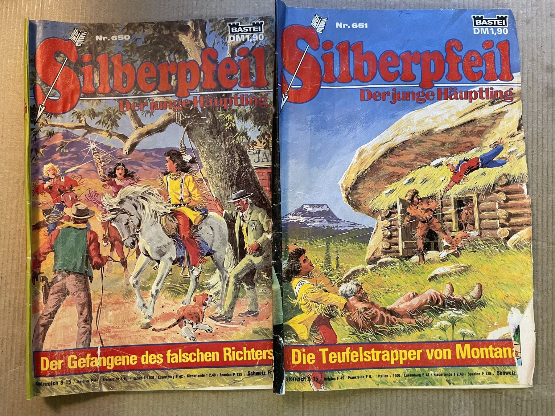 Comics: Silberpfeil nr. 650/651 Heft – Gebraucht aus Pratteln von 66werni