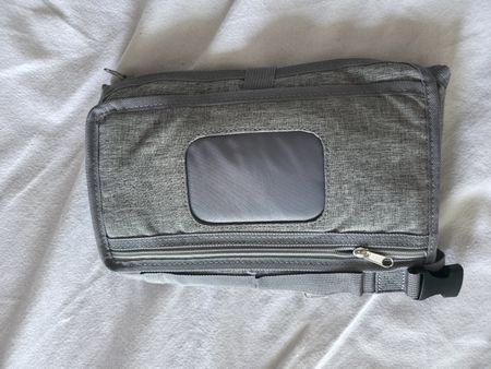 Praktische Wickeltasche - Grau - Ideal für Unterwegs!
