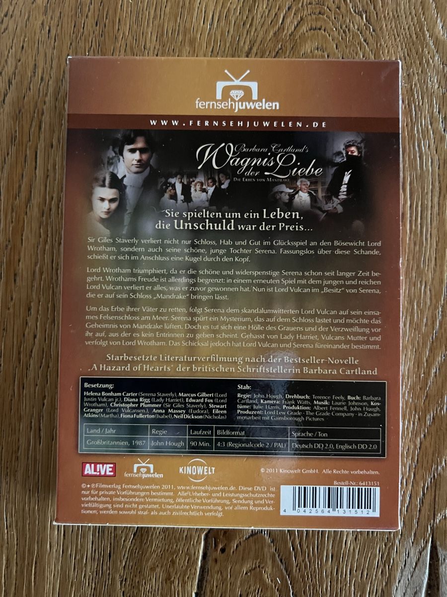 Tutti i DVDs: DVD Wagnis der Liebe  – Nuovo (secondo la descrizione) da Kallnach venduto da sta_sy57 1