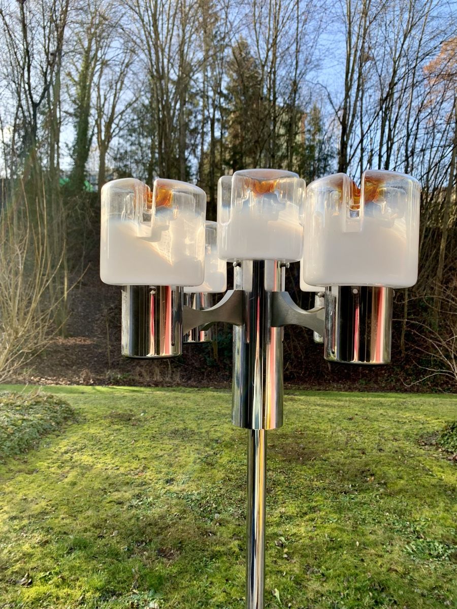 Lampen: Vintage Brutalist Sciolari Lampe 1970er Space Age – Gebraucht aus Fribourg von GBT42 4