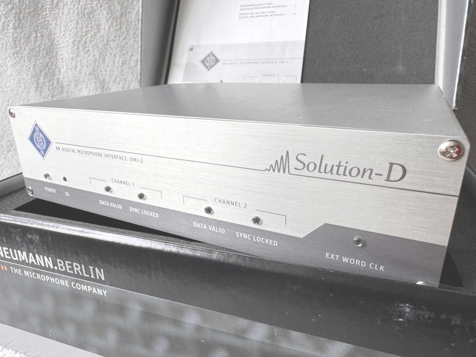 Neumann Mikrofone: Neumann DMI-2 Digital Interface for Solution-D Microphones – Gebraucht aus Zürich von Malco0 1