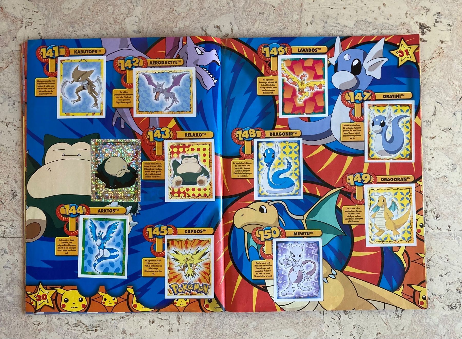 Panini Alben: Komplettes Pokémon-Sammelbilderalbum – Gebraucht aus Einsiedeln von Brocki59 8
