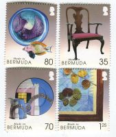Briefmarken "Kunsthandwerk". Bermuda