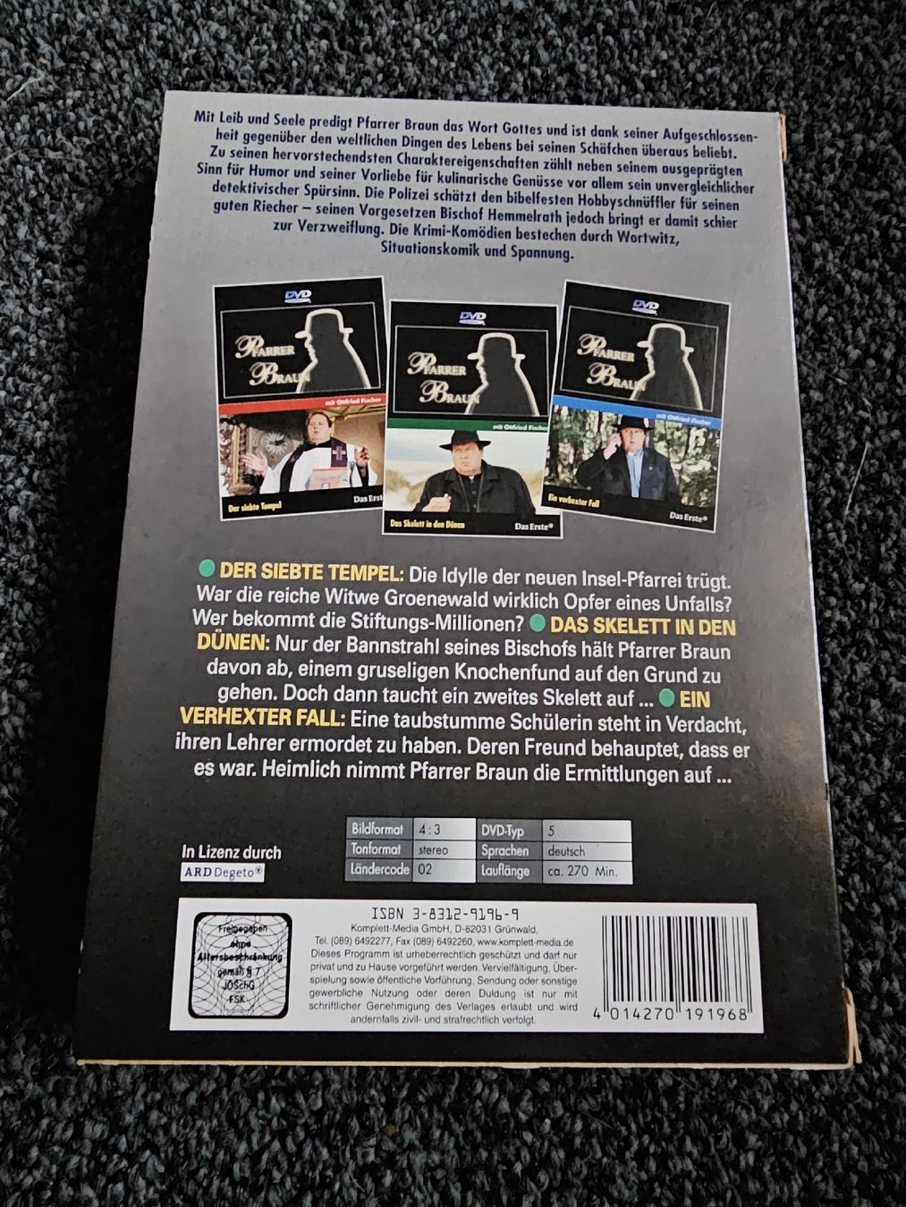Alle DVDs: Pfarrer Braun DVD – Gebraucht aus Ruswil von jan_bxl5 1