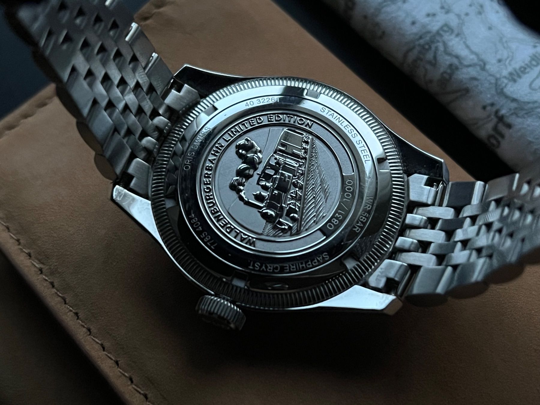 Oris Orologi: Oris Big Crown Waldenburgerbahn Limited Edition | Full Set + – Usato da Suhr venduto da watcherswiss 7