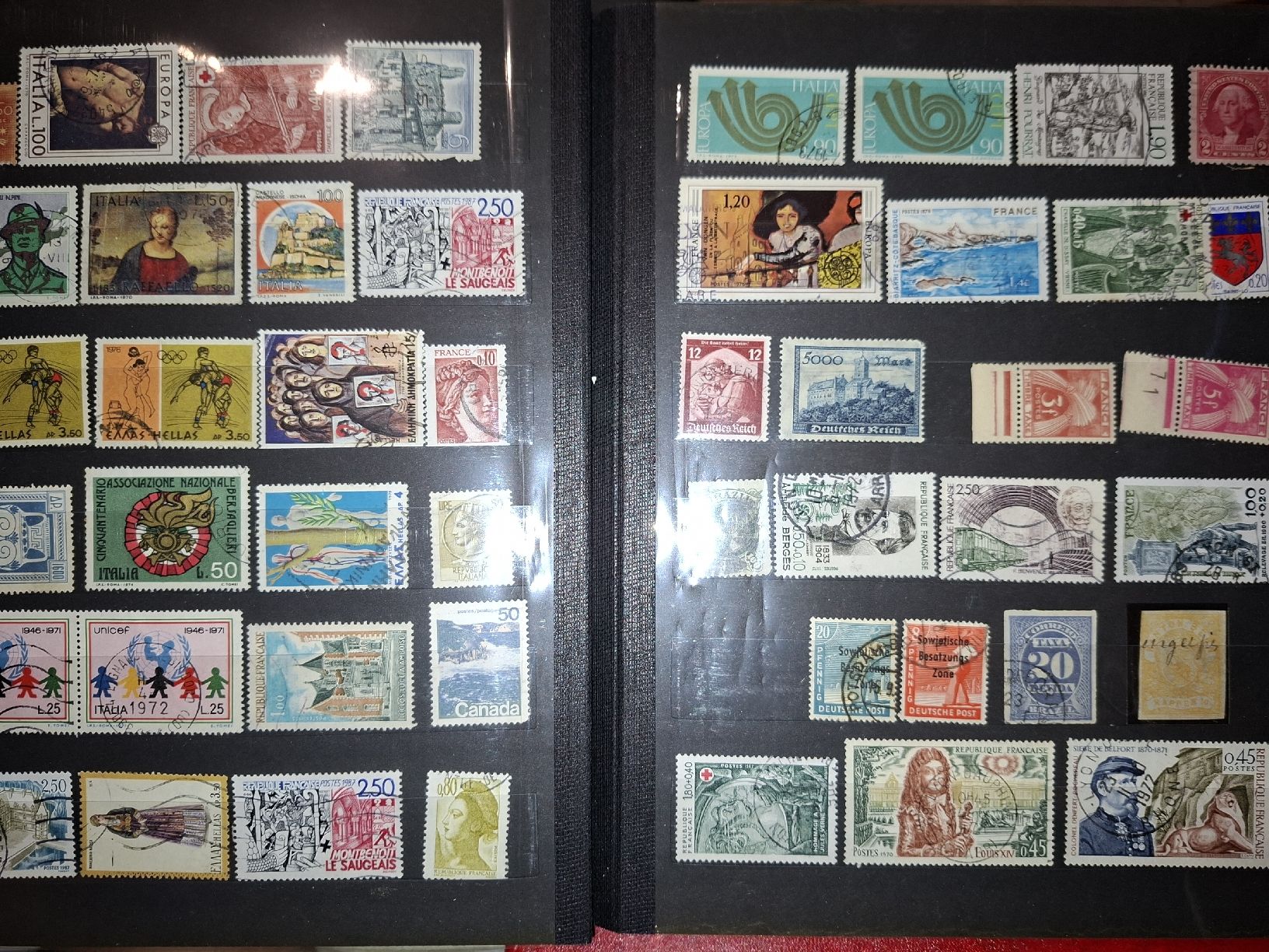Tous les timbres: Briefmarken Ausland / diverse – D'occasion à Balgach par SIMEON27 3