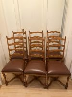 6 chaises bois