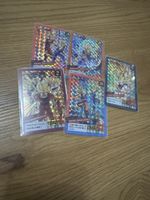 Lot 5 cartes Dragon Ball Z brillantes état neuf 2018