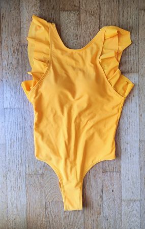 Magnifique maillot de bain jaune solaire– Taille M – Neuf