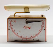 Küchenwaage Waage Lyssex Vintage Antik ca. 1930 - 1960