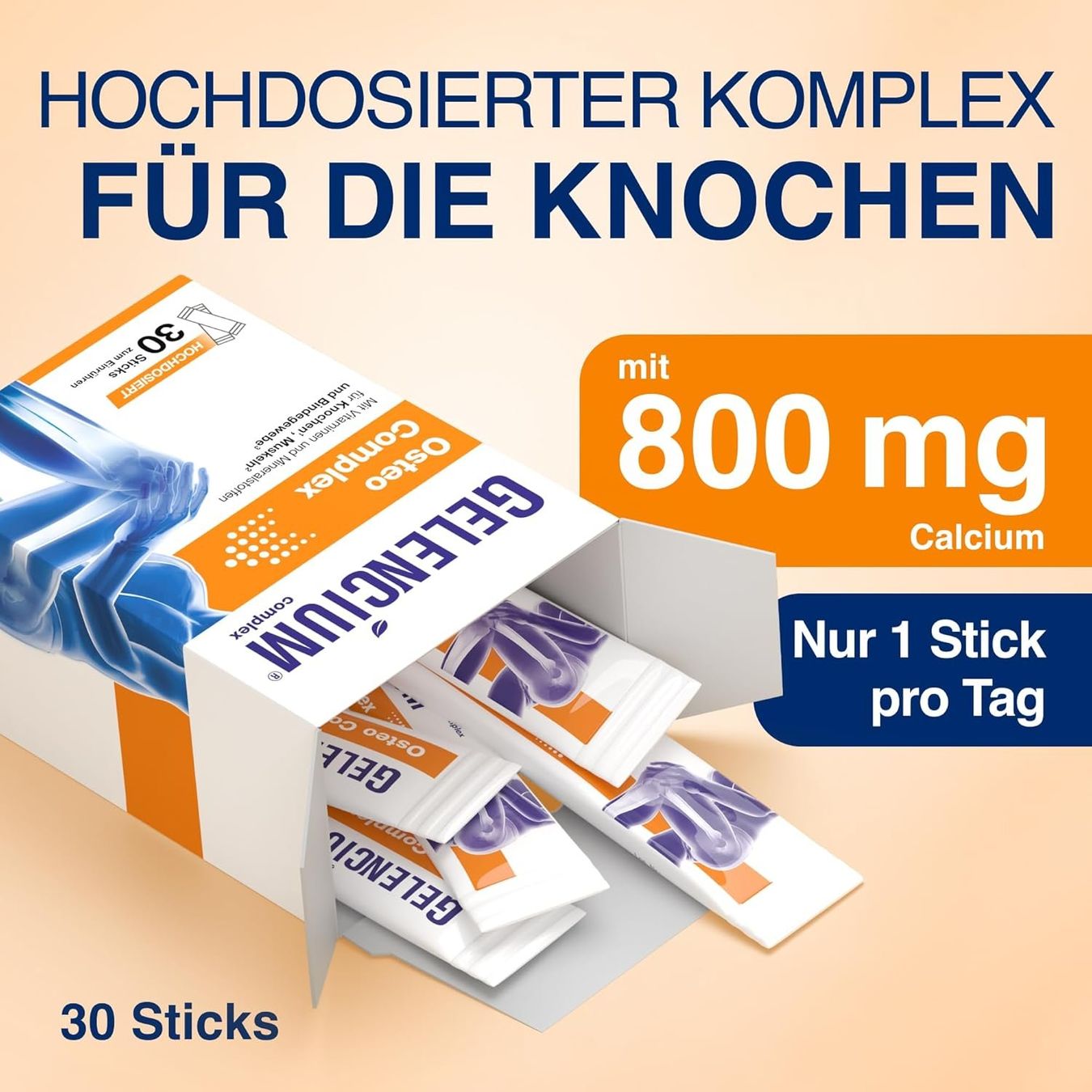 Lebensmittel & Spezialitäten: Calcium Sticks Osteo Complex Vitamin D3 K2 – Neu und originalverpackt aus Suhr von SchnapperCH 4