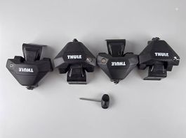 Thule Fussset Kit 145002 + Evo Clamp 710500  komplett