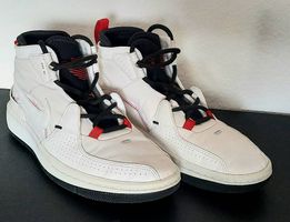 Jordan Jumpman weiss, schwarz, rot - 42 1/2 - wie Neu