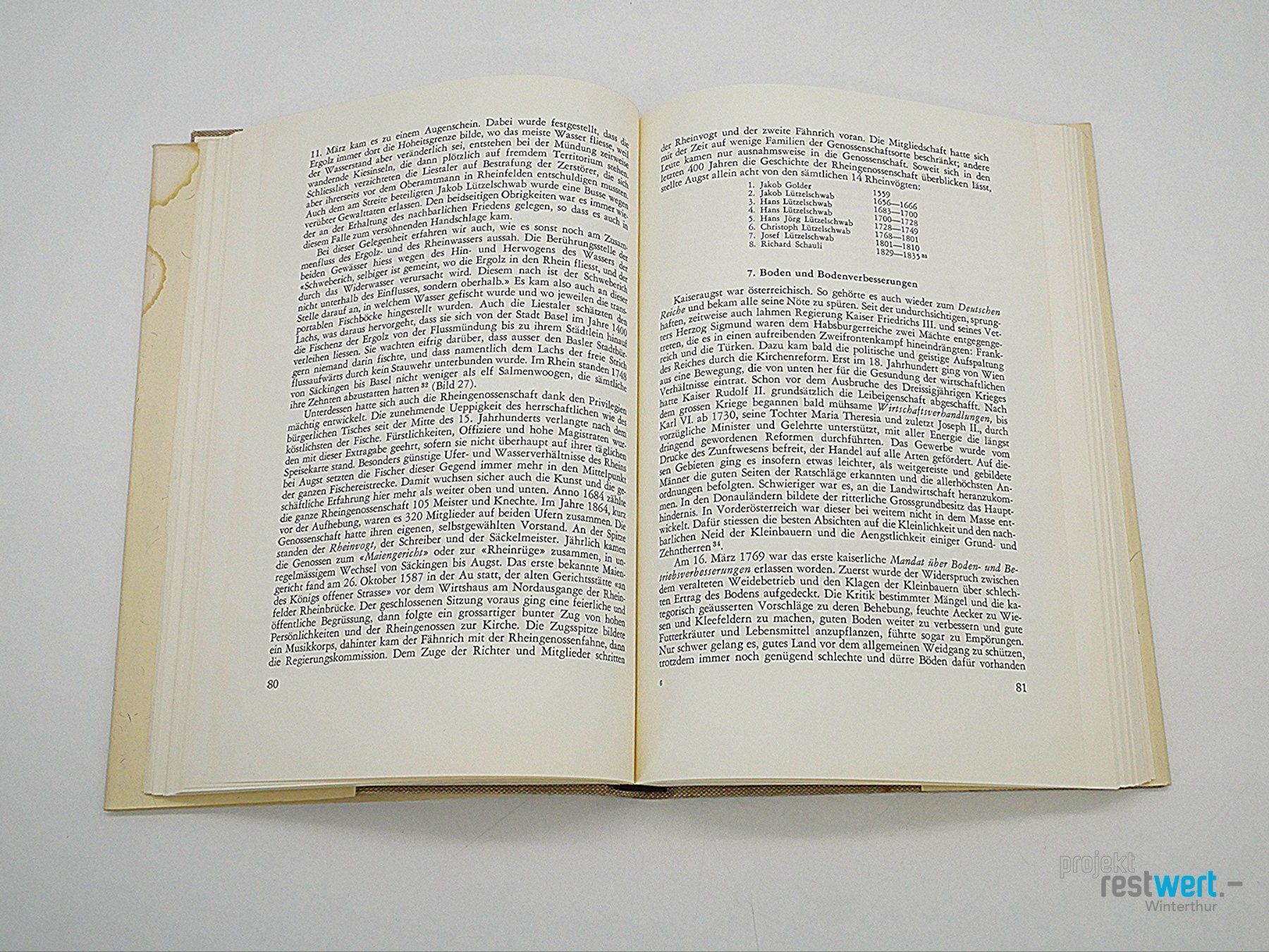 Libri: PROF.DR.RUDOLFLAUR-BELART / Geschichte von Augst – Usato da Winterthur venduto da Restwert_Winterthur 2