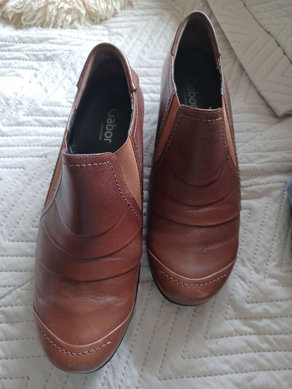 Gabor Scarpe da donna: Gabor Schuhe, Echtleder, Gr.8  – Usato da Boswil venduto da Joli2222