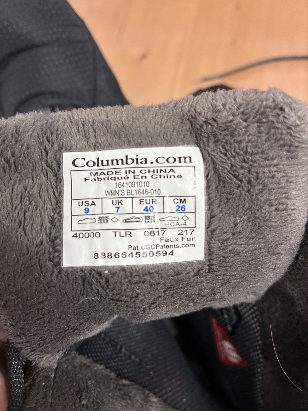 Columbia Scarpe da donna: Columbia Wanderschuhe in Grösse 40 – Nuovo (secondo la descrizione) da Zürich venduto da van_5xbk 3