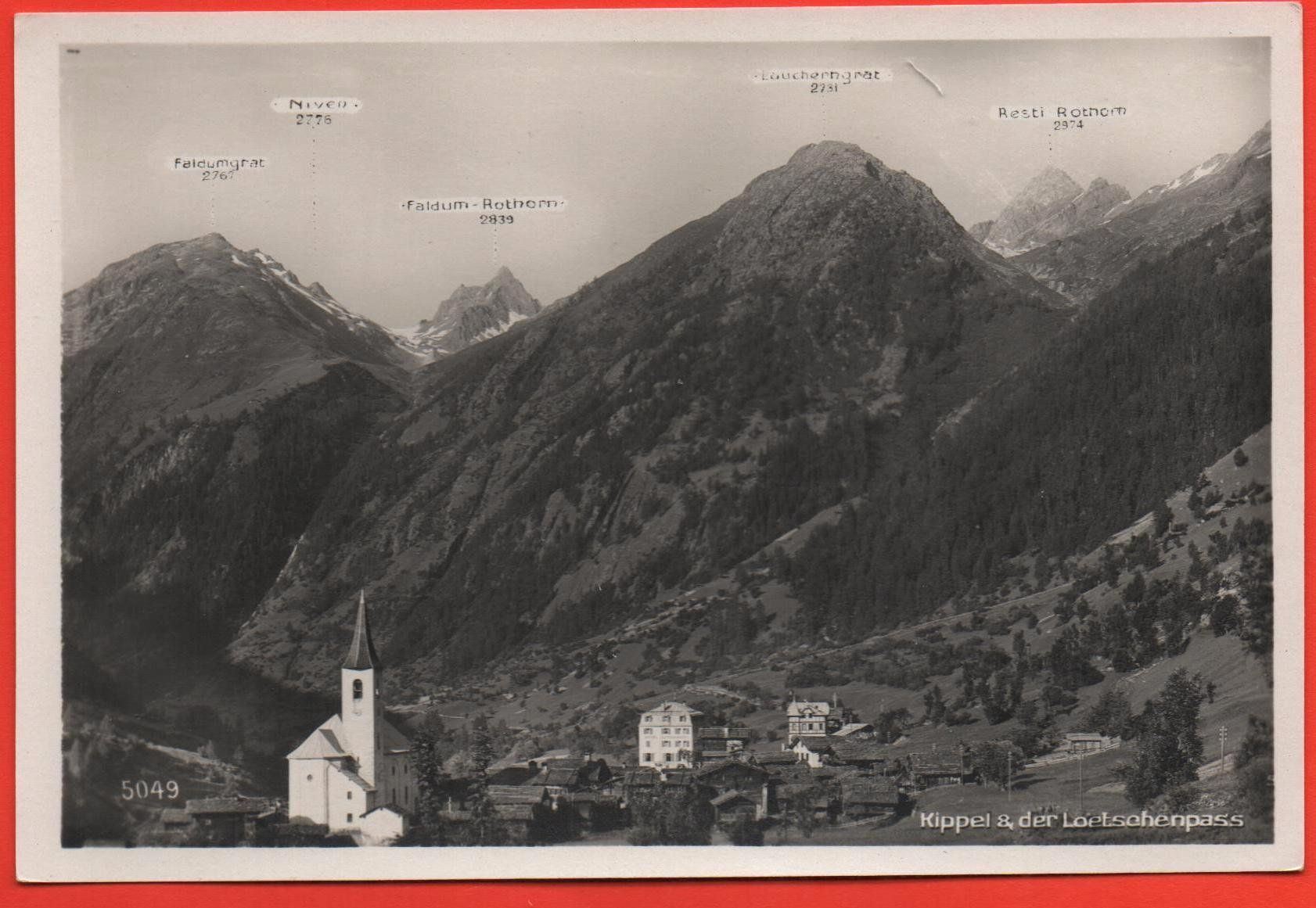 Cartes postales: KIPPEL & der Lötschenpass – Neuf (Voir description) à Jona par philajona