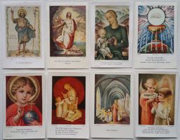 Konvolut 31x Andachtsbild, © ars sacra, um 1940-1965