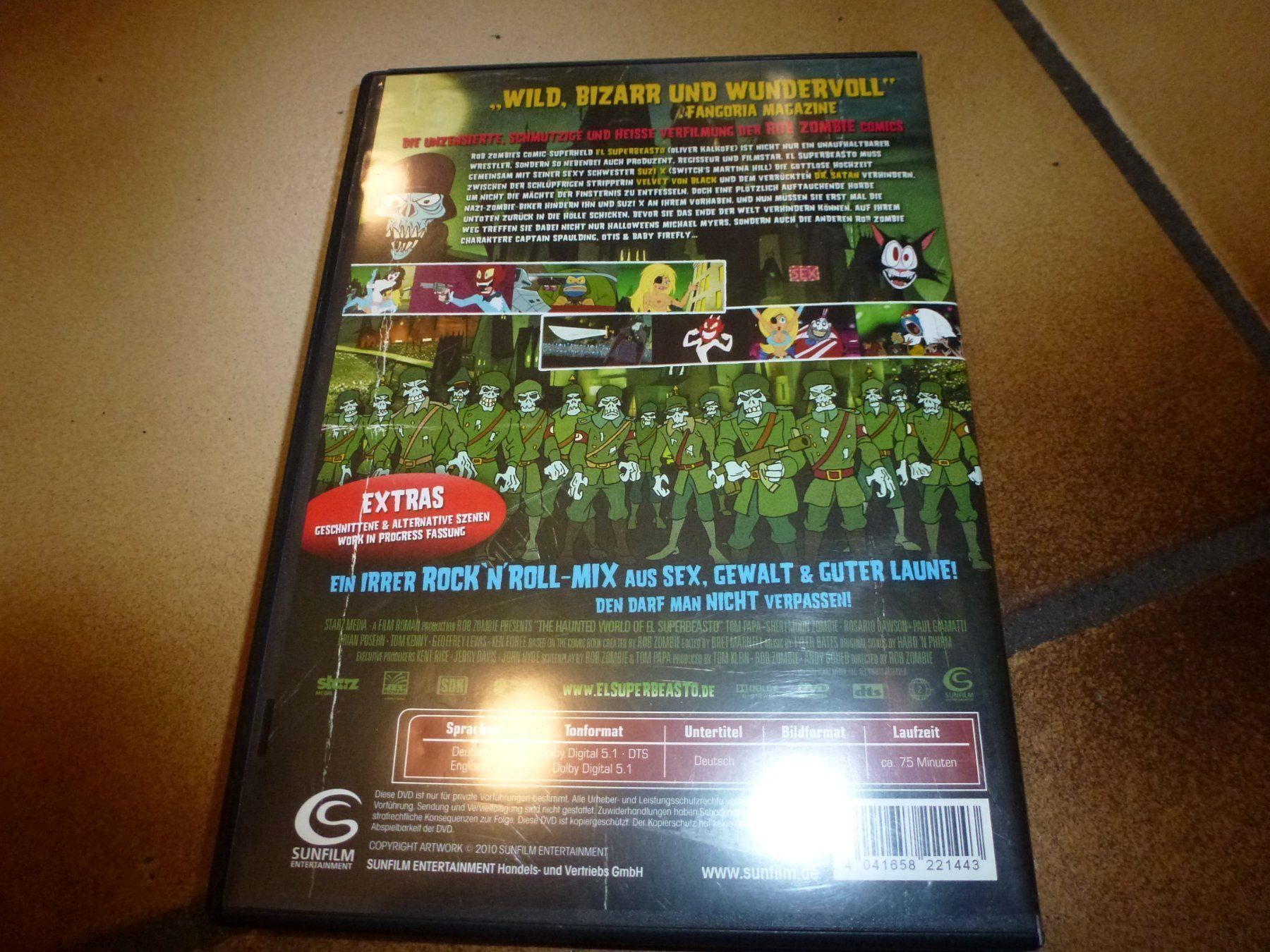 Tutti i DVDs: El Supbeasto DVD – Usato da Olten venduto da Disc-Verkauf 2