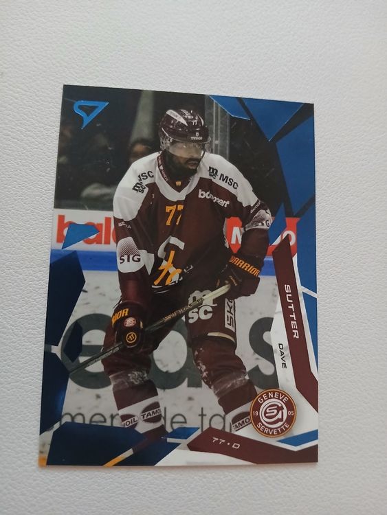Dave Sutter, Genève Servette, Hockey Card, Saison 25/26 (Neu (gemäss ...