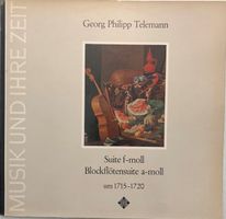 Telemann – Suite f-moll / Blockflötensuite a-moll (LP)