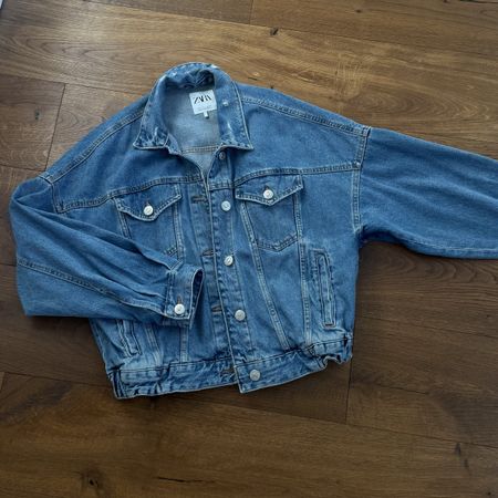 ZARA Jeansjacke Oversized – Grösse S