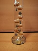 Muranoglas Flüssigkeitsthermometer nach Galileo