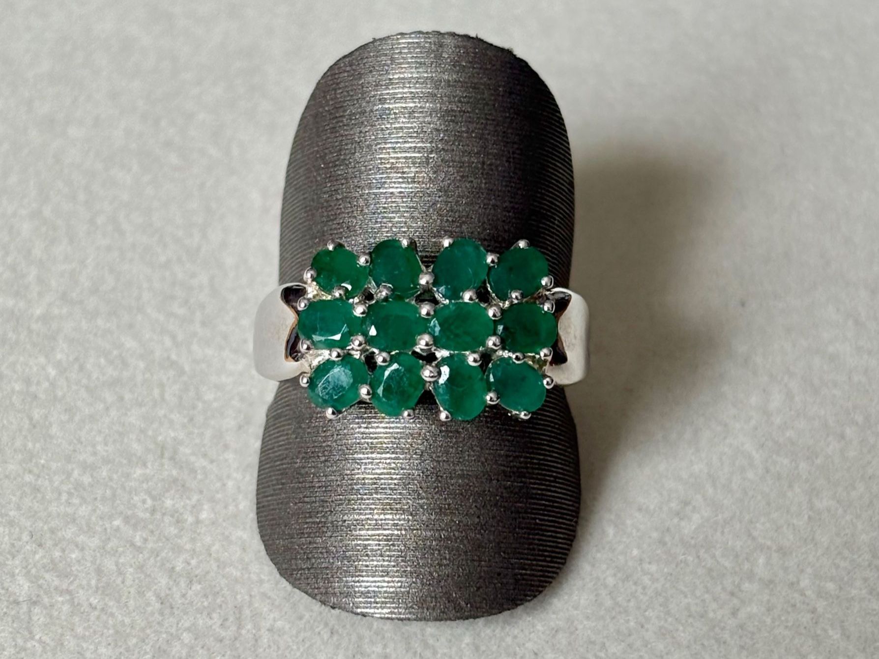 Ringe: Ring Smaragd, Silber 925, Gr. 57 – Neu (gemäss Beschreibung) aus Brugg AG von lau_9rvy