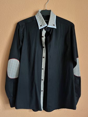 Chemise Noire Jackson Wille - Style vintage