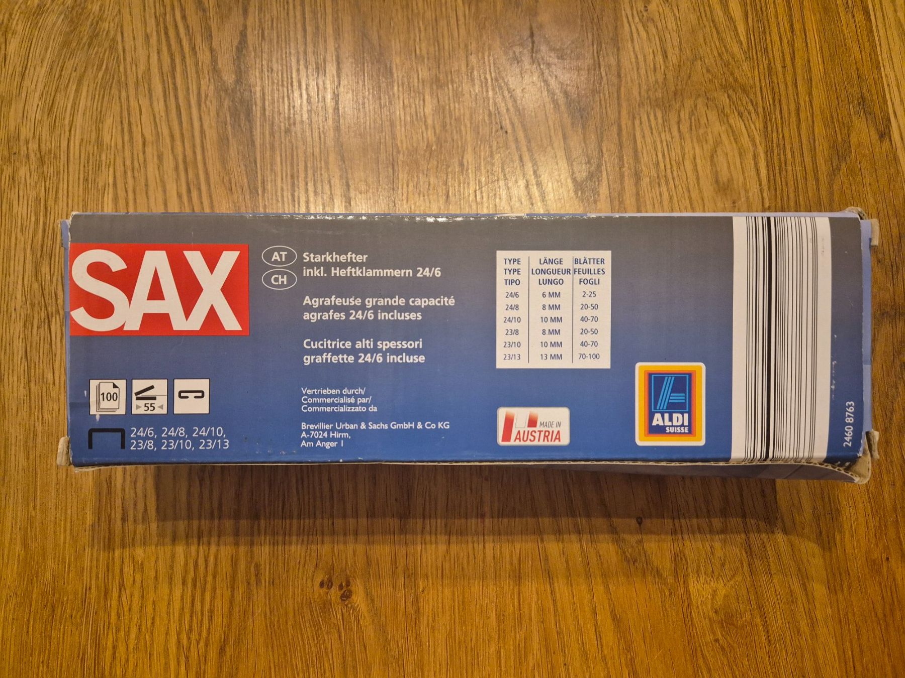 Tutti gli attrezzi: SAX 578 Starkhefter XL, 24/6 – Nuovo (secondo la descrizione) da Winkel venduto da Heuresis 2
