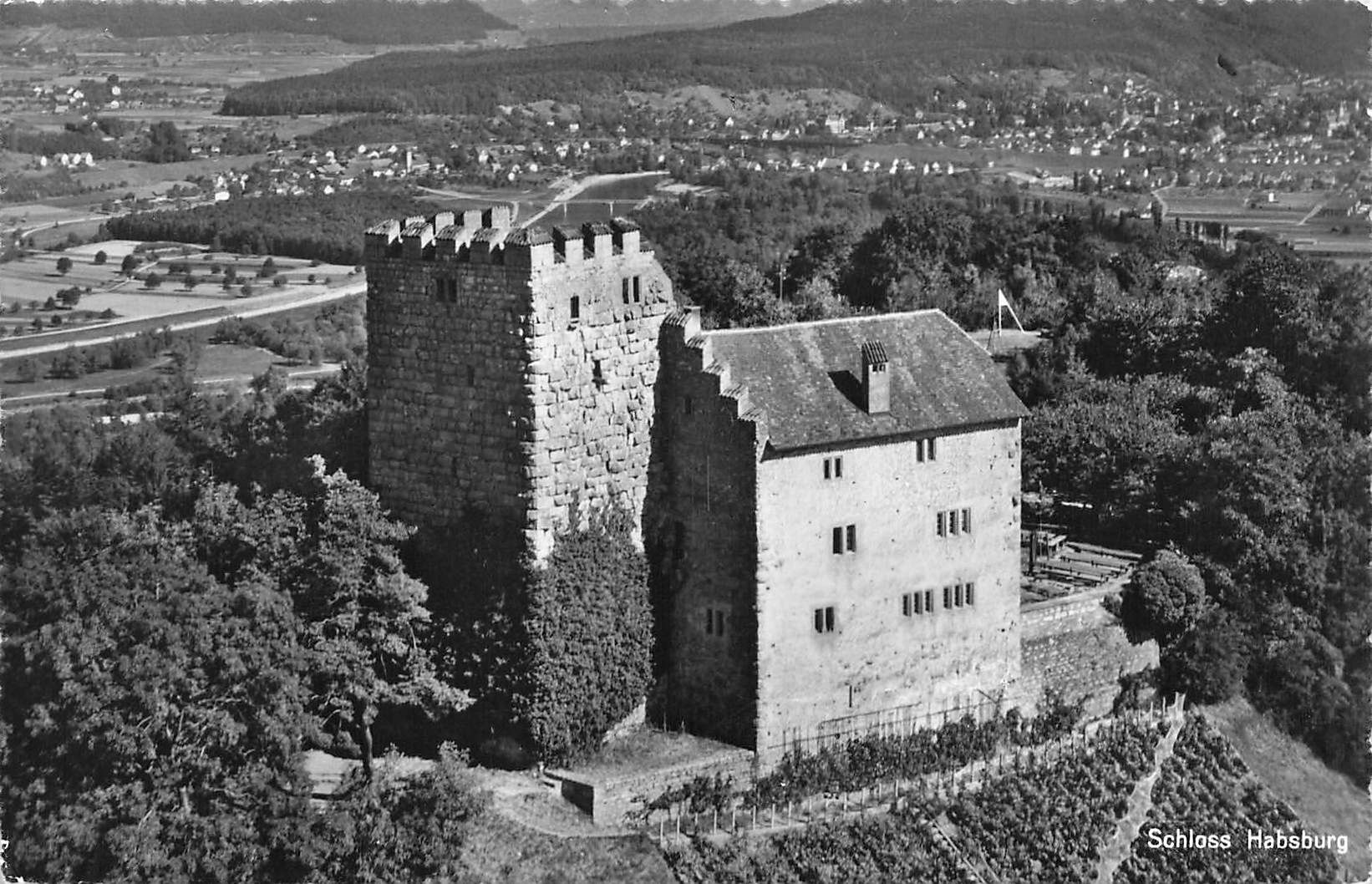 Cartes postales: Schloss habsburg – D'occasion à Biasca par Blenio71