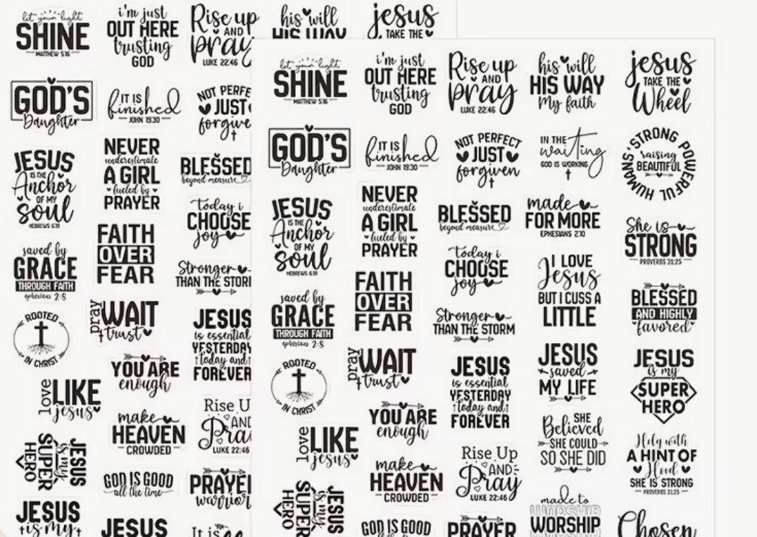 Sticker: Jesus Sticker (25 Stück) – Nuovo (secondo la descrizione) da Zürich venduto da Tyksa 2