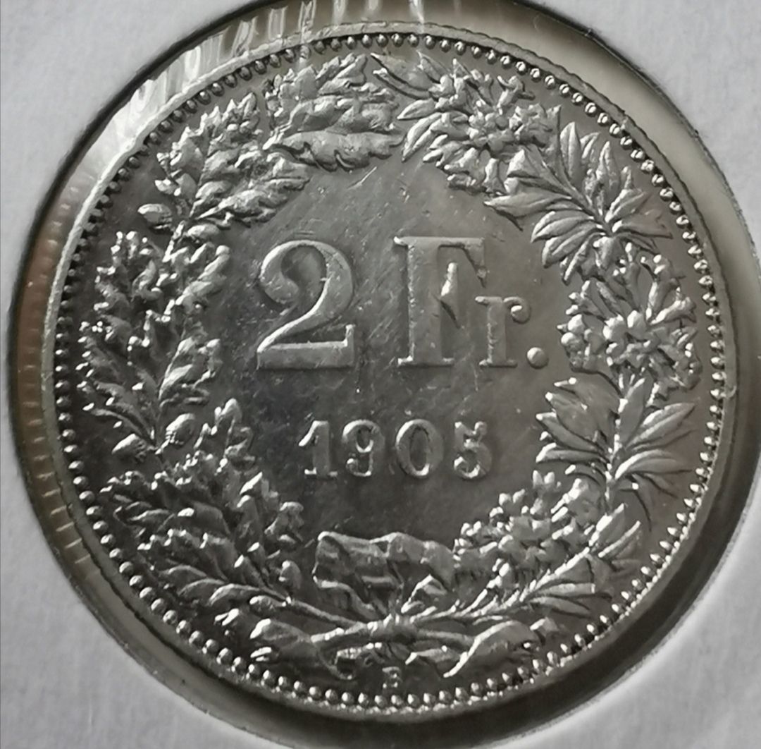 Tutti le monete: 2 Franken 1905 Silber TOP – Usato da Zürich venduto da turbopuz